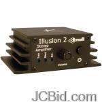 JCBid.com online auction Knoll-systems-illusion-2-15-watt-integrated-stereo-amplifier-volume-bass-treble-balance-controls
