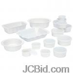 JCBid.com online auction 28pc-white-ceramic-bakeware-se