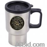 JCBid.com online auction Ss-travel-mug-wfire-dept-embl