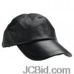 JCBid.com online auction Leather-baseball-cap