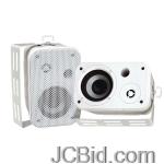 JCBid.com online auction Pyle-pdwr30w-35-indooroutdoor-waterproof-speakers-white