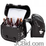 JCBid.com online auction Pvc-motorcycle-saddle-bag-set