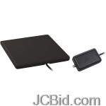 JCBid.com online auction Rca-ant1450b-home-theater-style-multi-directional-digital-flat-amplified-antenna-black