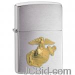 JCBid.com ZIPPO-MARINE-EMBLEM-LIGHTER