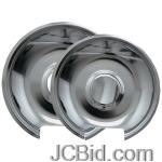 JCBid.com online auction Range-kleen-10342x-chrome-drip-pans-hinged-electric-ranges-fits-most-amana-frigidaire-maytag-tappan-whirpool-models