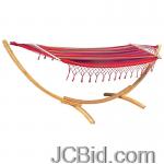 JCBid.com online auction 6-12ft-hammock-w-wood-stand