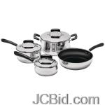 JCBid.com online auction Range-kleen-cw2001-7-piece-stainless-steel-cookware-set