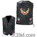 JCBid.com online auction Rock-leather-bike-vest-xl
