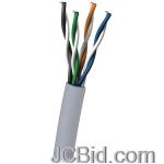 JCBid.com online auction Cablestogo-27432-cat-5e-cable-1000-ft-gray