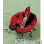 JCBid.com online auction Ladybug-dip-bowl-amp-spreader-set