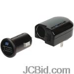 JCBid.com online auction Scosche-ihc12v-usb-home-low-profile-car-charger-includes-ipod-to-usb-charging-cable