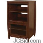 JCBid.com online auction Techcraft-swh4024-40-veneto-series-audio-side-rack-walnut