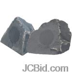 JCBid.com online auction Tic-corporation-tfs0-sl-525-75-watt-outdoor-rock-speakers-slate