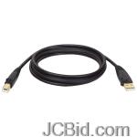 JCBid.com online auction Tripp-lite-u022-015-a-male-to-b-male-usb-20-cable-15-ft