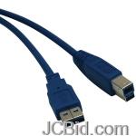 JCBid.com online auction Tripp-lite-u322-015-a-male-to-b-male-usb-30-cable-15-ft