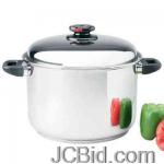 JCBid.com online auction 12qt-stock-pot-steam-control-12qt-12-element-surgical-stainless-steel-stockpot
