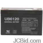 JCBid.com online auction Upg-85995d5778-sealed-lead-acid-batteries-6v-12-ah-250-tab-terminals-ub6120f2