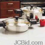 JCBid.com online auction 9-4-quart-prssre-cooker-9-el-precise-heat-12-element-low-pressure-pressure-cooker