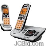 JCBid.com online auction Uniden-d1680-2-dect-60-cordless-phone-system-with-answering-system-call-waitingcaller-id-2-handset-system