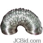 JCBid.com online auction Deflecto-flxc0408-aluminum-ducting-4-dia-2-ply-8-ft-ul-181-class-1-air-connector