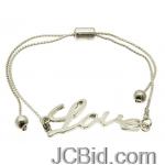 JCBid.com online auction Love-bracelet-silver-tone-or-gold-tone
