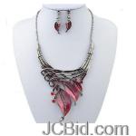 JCBid.com online auction Beautiful-necklace-leaf-design-