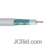 JCBid.com online auction Vextra-v621qwb-v621qb-quad-shield-rg6-solid-copper-coaxial-cable-1000-ft-white