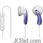 JCBid.com online auction Sony-dre10ipvlt-earbuds-with-ipodiphone-controls-violet