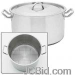 JCBid.com online auction 42qt-stock-pot-precise-heat-42qt-ldquowaterlessrdquo-stock-pot