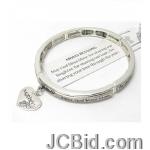 JCBid.com online auction Mother-blessing-bracelet-with-heart-charm