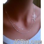 JCBid.com online auction Beautiful-silver-tone-necklace