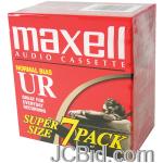 JCBid.com online auction Maxell-108575-normal-bias-audio-tapes-90-min-7-pk