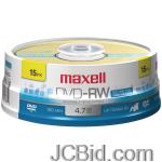 JCBid.com online auction Maxell-635117-47-gb-dvd-rw-15-ct-spindle