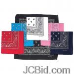 JCBid.com online auction Pasley-print-bandanas-6pc-set