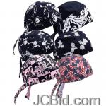 JCBid.com online auction 6pc-assorted-cotton-skull-caps