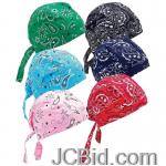 JCBid.com online auction 6pc-astd-pasley-cot-skull-caps