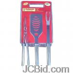 JCBid.com online auction 4pc-ss-bbq-tool-set-clam-pack