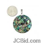 JCBid.com online auction Abalone-pendant-round-shape