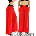 JCBid.com online auction Palazzo-pant-solid-red