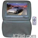 JCBid.com online auction Pyle-pl91hrgr-9-headrest-monitor-with-zipper-hide-away-cover-gray