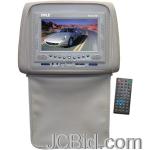 JCBid.com online auction Pyle-pld72tn-7-headrest-monitor-with-dvd-player-zipper-hide-away-cover-tan