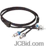 JCBid.com online auction Scosche-efx-hexad3-hexad-2-channel-twisted-rca-with-metal-barrels-3-ft