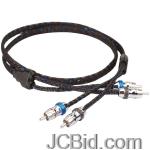 JCBid.com online auction Scosche-efx-hexad6-hexad-2-channel-twisted-rca-with-metal-barrels-6-ft