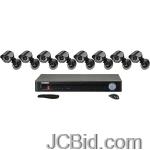 JCBid.com online auction Lorex-lh1161001c8b-16-channel-1-terabyte-dvr-with-8-color-security-cameras