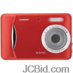 JCBid.com online auction Cobra-digital-dc8650rd-80-megapixel-dca8650-3-in-1-digital-camera-red