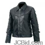 JCBid.com online auction Pebble-leather-lady-jacket-s-giovanni-navarre-ladies-hand-sewn-pebble-grain-genuine-buffalo-leather-jacket