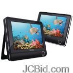 JCBid.com online auction Coby-tfdvd9952-9-dual-screen-tablet-dvd-system
