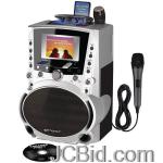 JCBid.com online auction Emerson-gq756-digital-karaoke-cdgmp3g-system-with-4-color-tft-screen
