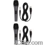 JCBid.com online auction Emerson-m159-2-professional-microphones-with-detachable-cords