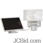 JCBid.com online auction Maxsa-innovations-40110-solar-powered-30-watt-motion-activated-outdoor-security-floodlight